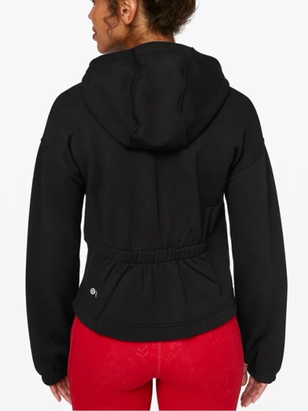 Lululemon Black Cropped Hoodie Stronger As One Size 6

Description: - Picture 7 of 9